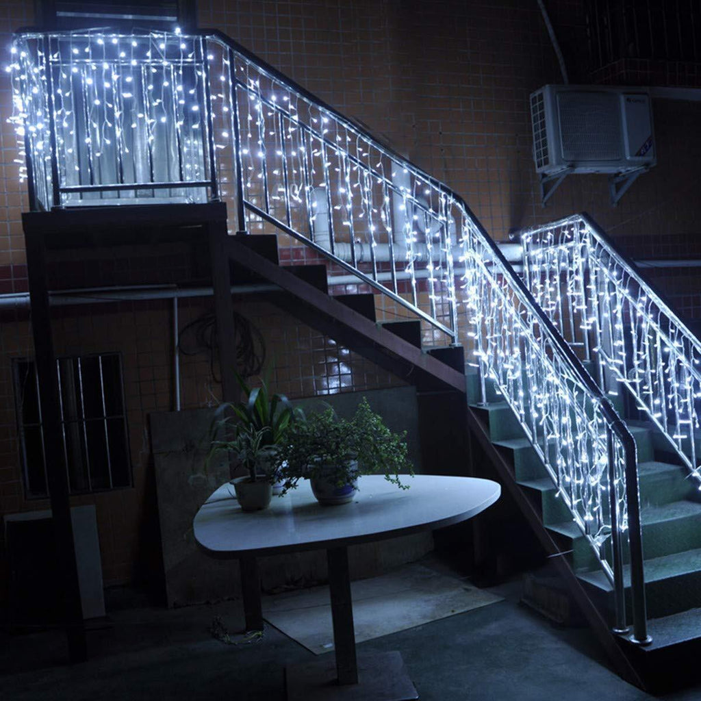 Curtain Icicle Lights Wedding Party LED Fairy Christmas Indoor Outdoor(tk/temu self-pickup orders)