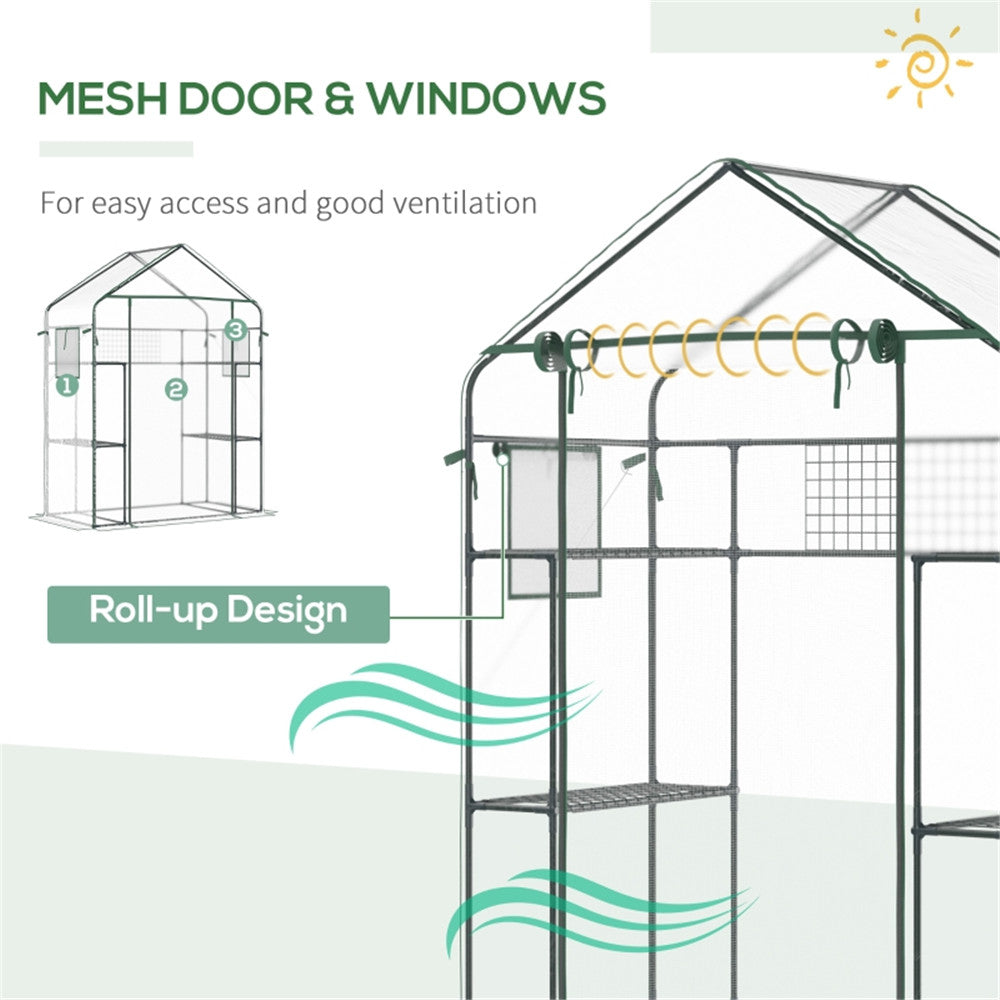 Walk-in Mini Greenhouse ( Amazon Shipping)（Prohibited by WalMart）