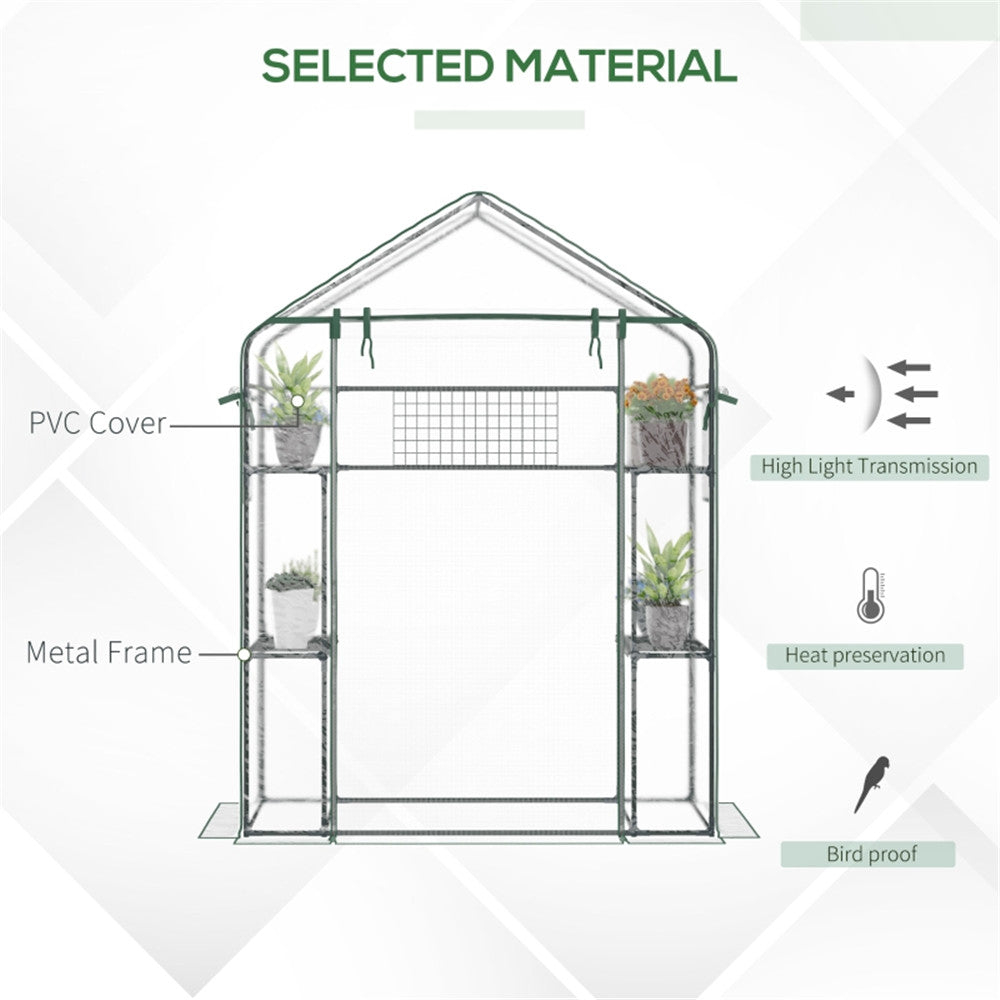 Walk-in Mini Greenhouse ( Amazon Shipping)（Prohibited by WalMart）