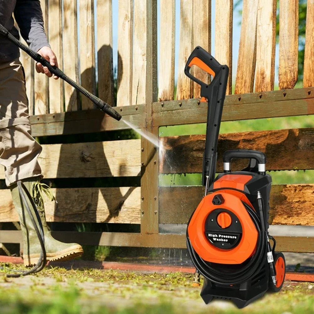 110.00V 203A 1400.00W High Pressure Cleaner Orange