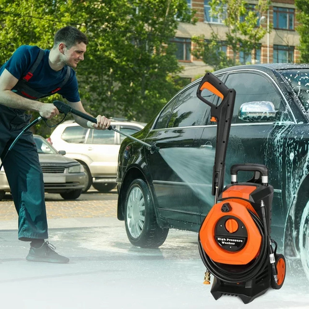 110.00V 203A 1400.00W High Pressure Cleaner Orange