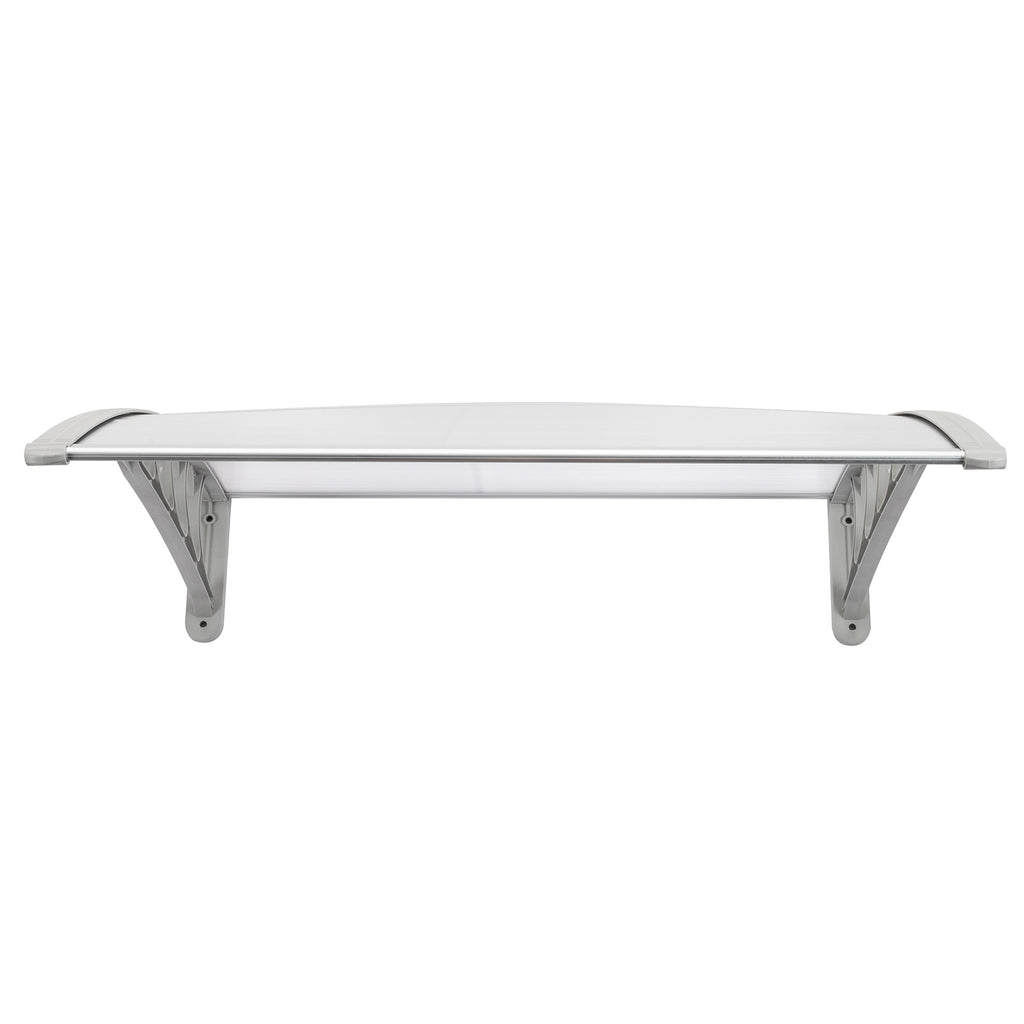 [Same Code：84275143]HT-100 x 96cm Household Application Door & Window Rain Cover Eaves Gray Holder