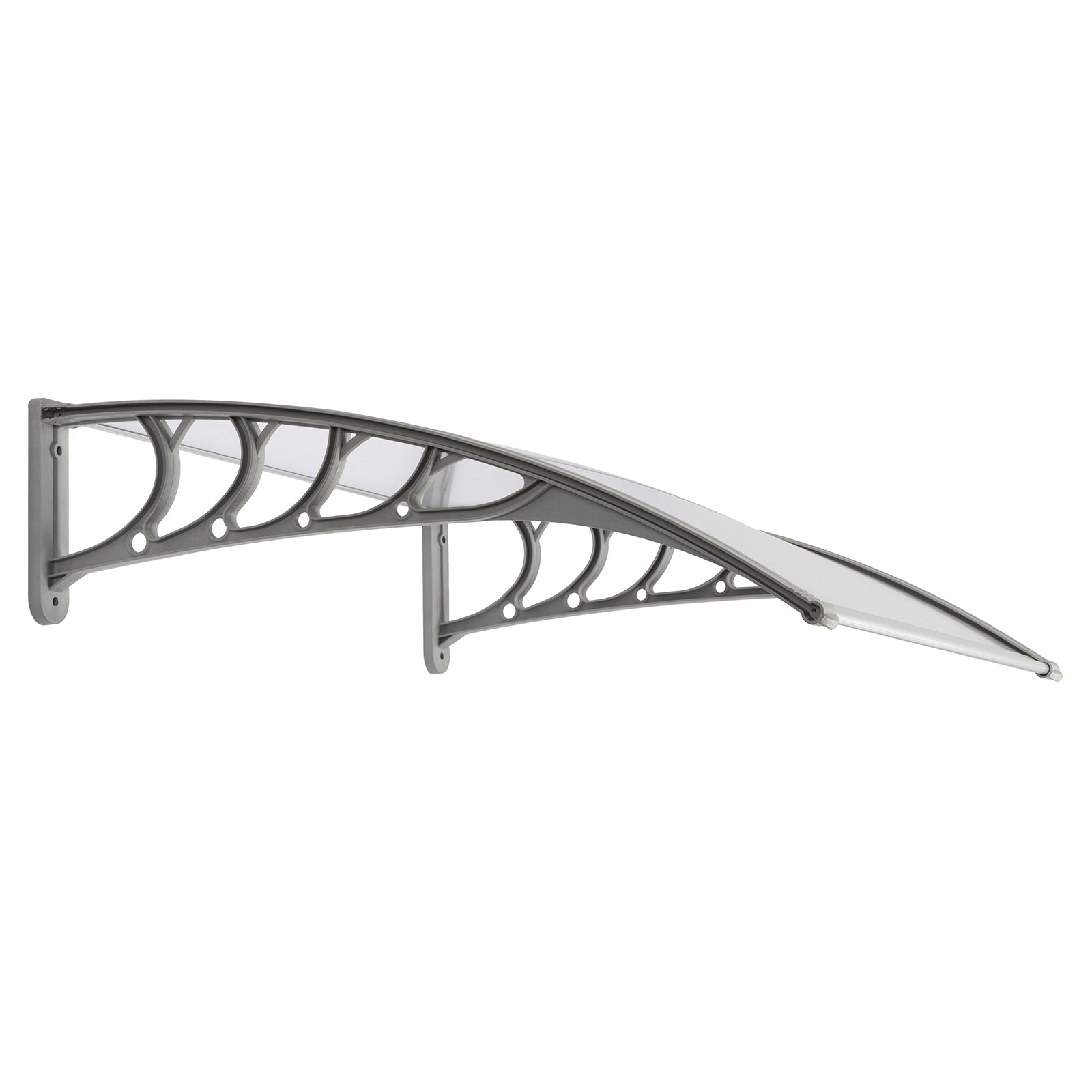 [Same Code：84275143]HT-100 x 96cm Household Application Door & Window Rain Cover Eaves Gray Holder