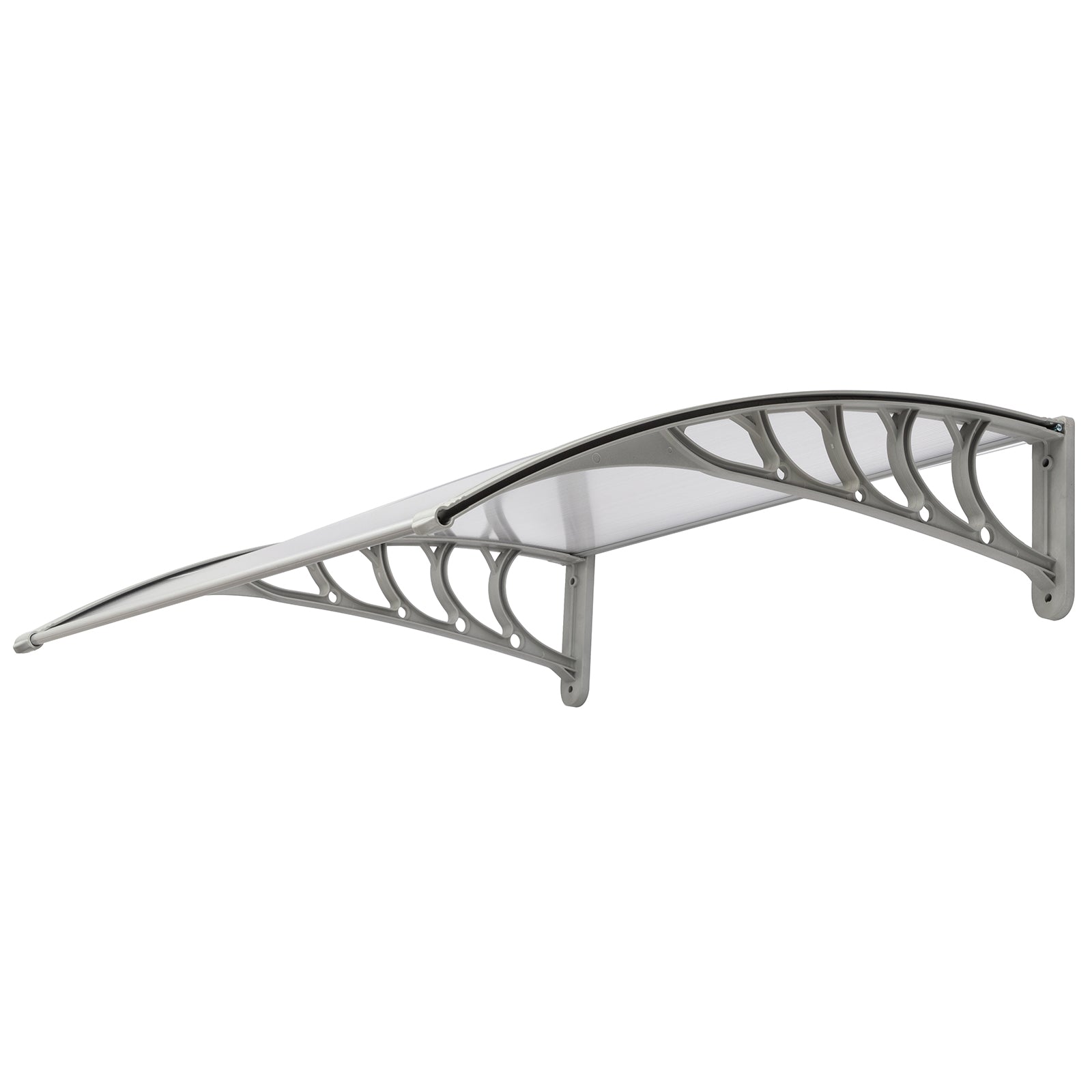 [Same Code：84275143]HT-100 x 96cm Household Application Door & Window Rain Cover Eaves Gray Holder