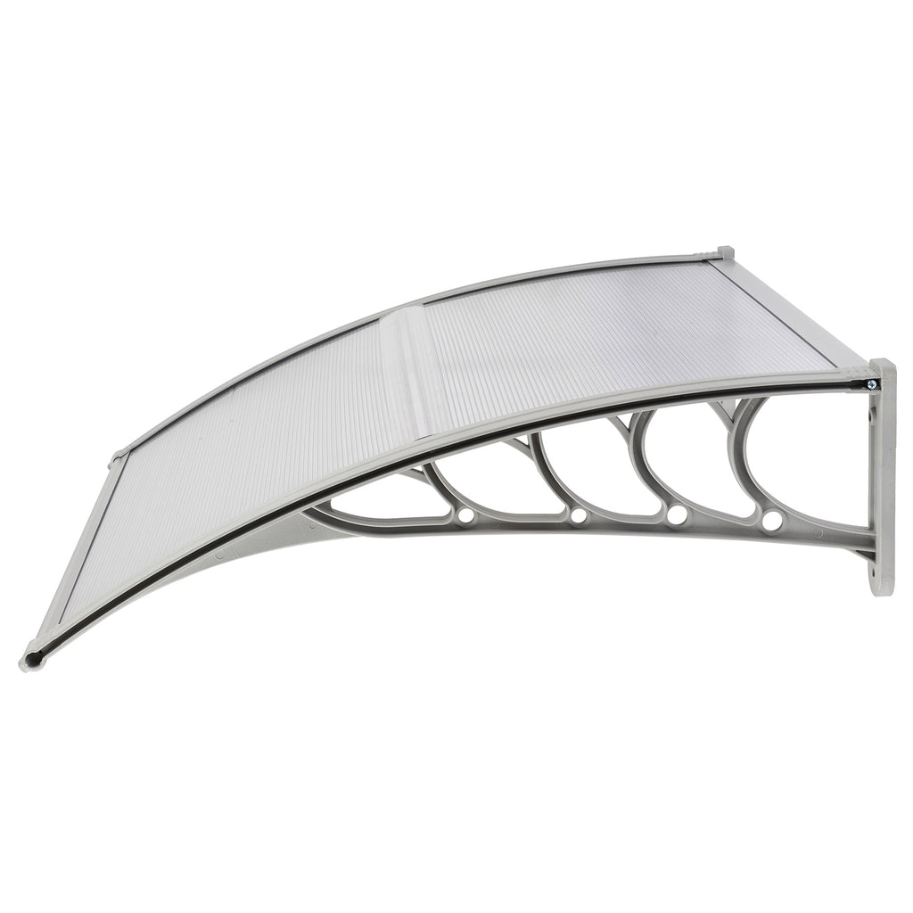 [Same Code：84275143]HT-100 x 96cm Household Application Door & Window Rain Cover Eaves Gray Holder