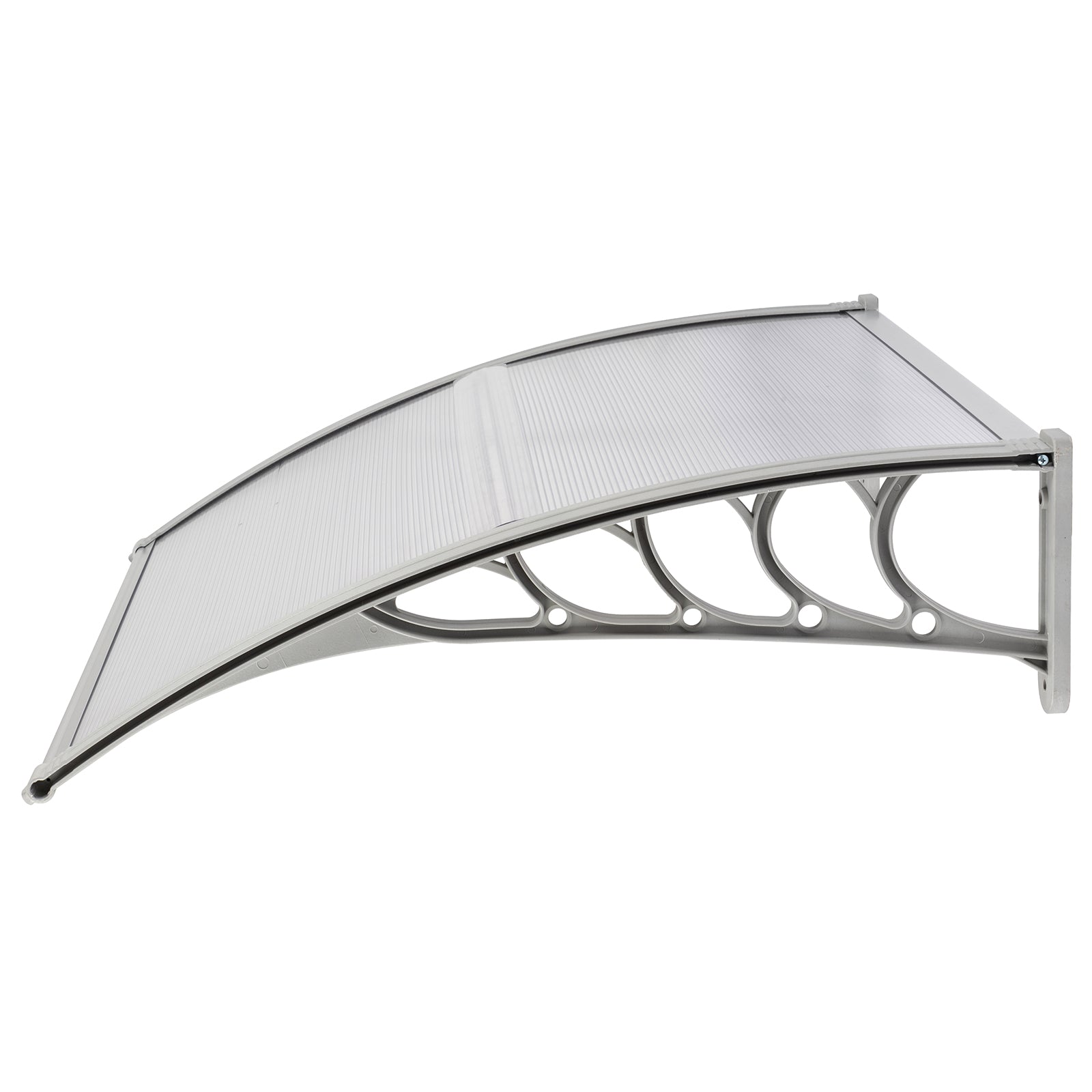 [Same Code：84275143]HT-100 x 96cm Household Application Door & Window Rain Cover Eaves Gray Holder