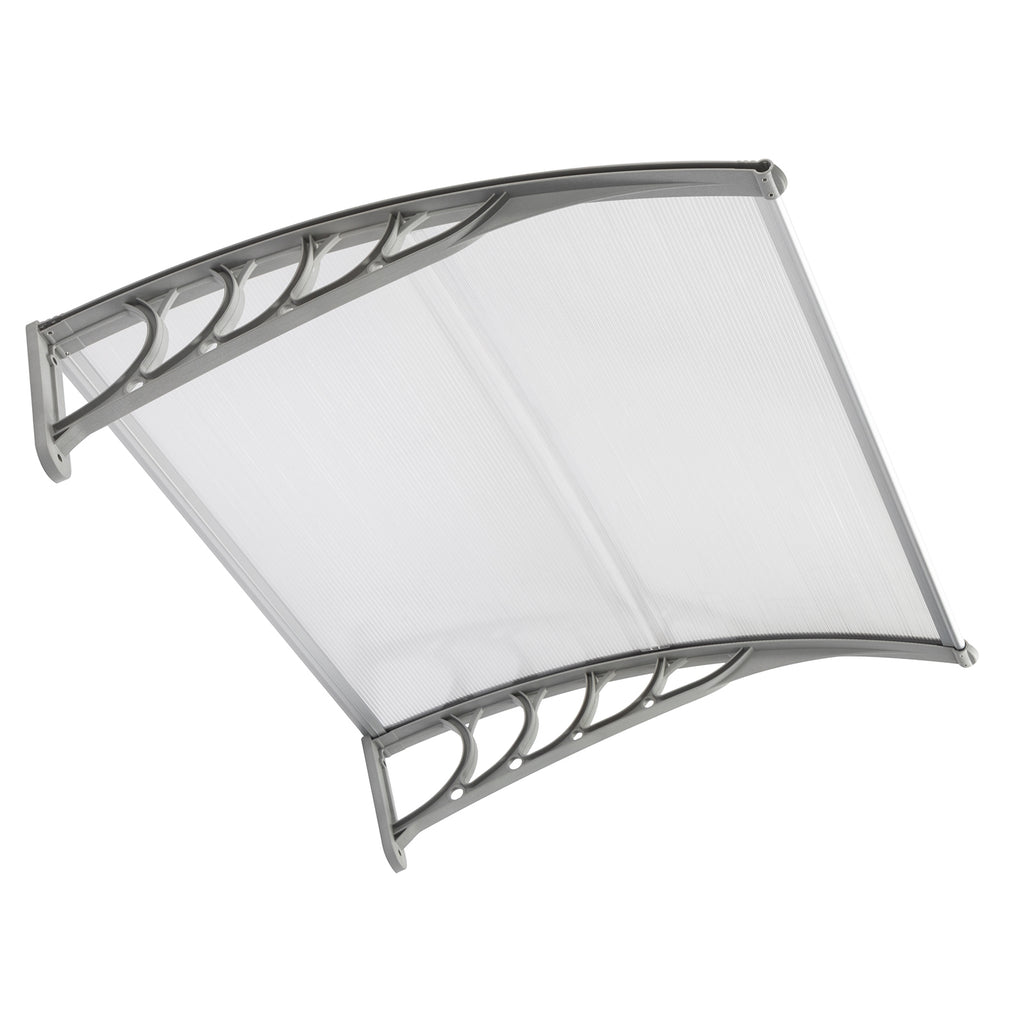 [Same Code：84275143]HT-100 x 96cm Household Application Door & Window Rain Cover Eaves Gray Holder