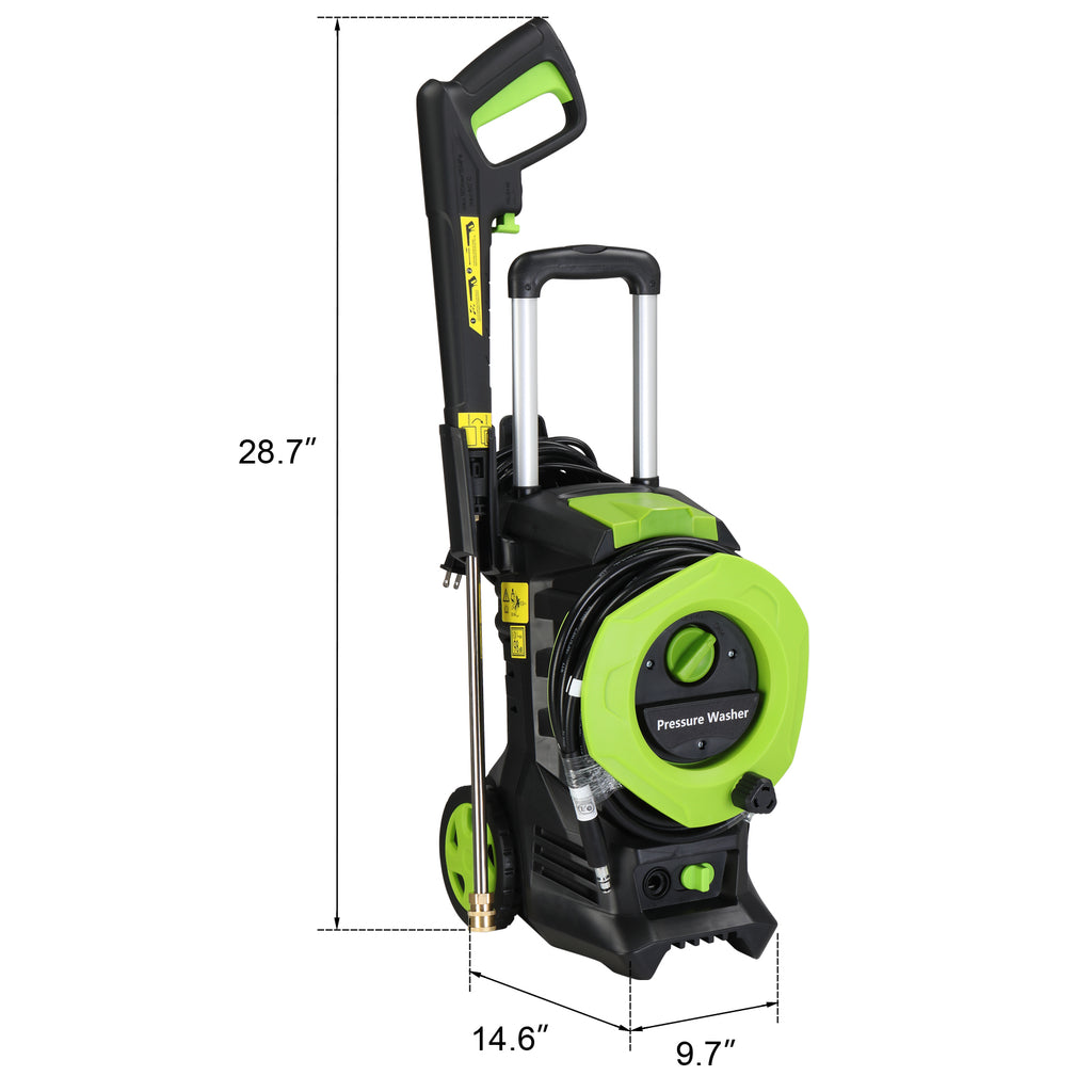 110.00V 203A 2000W High Pressure Cleaner Green