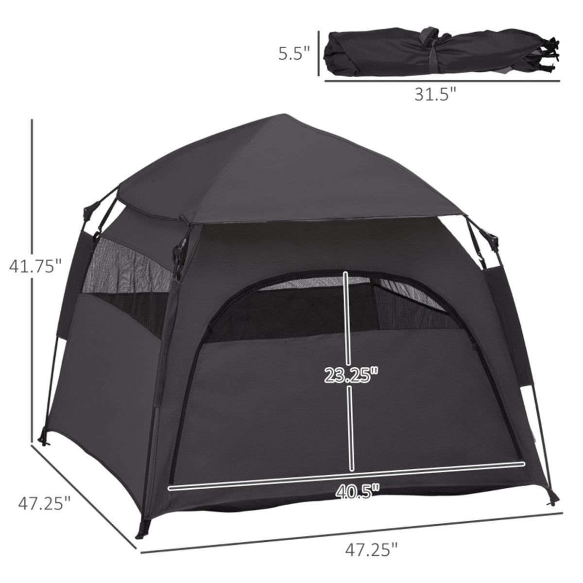 Pop Up Dog Tent / Pet Camping Tent ( Amazon Shipping)（Prohibited by WalMart）