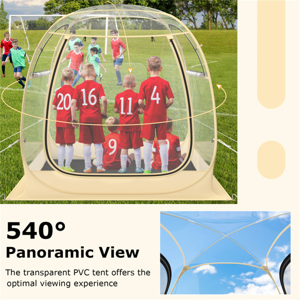 6 X 6 TF Instant Pop up Sports Tent with Carrying Bag and Floor Mat