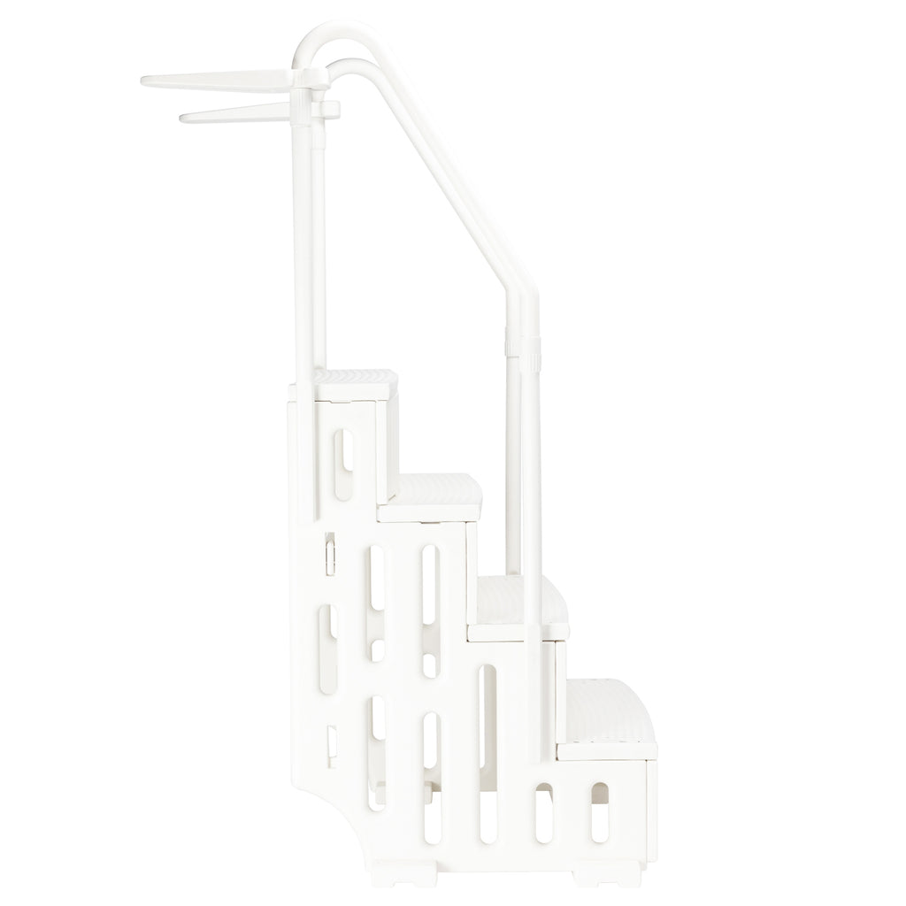 【Replace 92690295】85*68*198cm PE Swimming Pool Escalator White