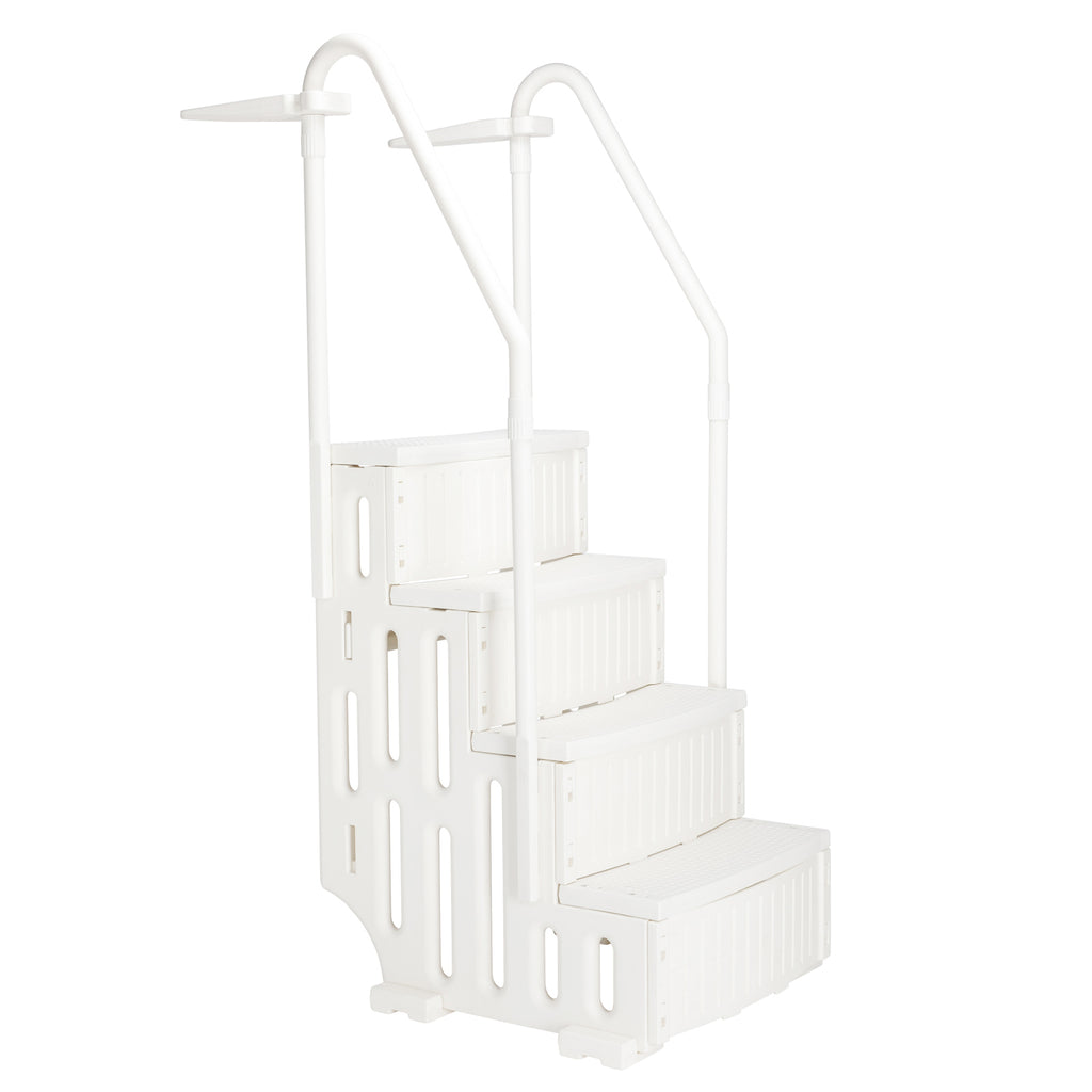【Replace 92690295】85*68*198cm PE Swimming Pool Escalator White