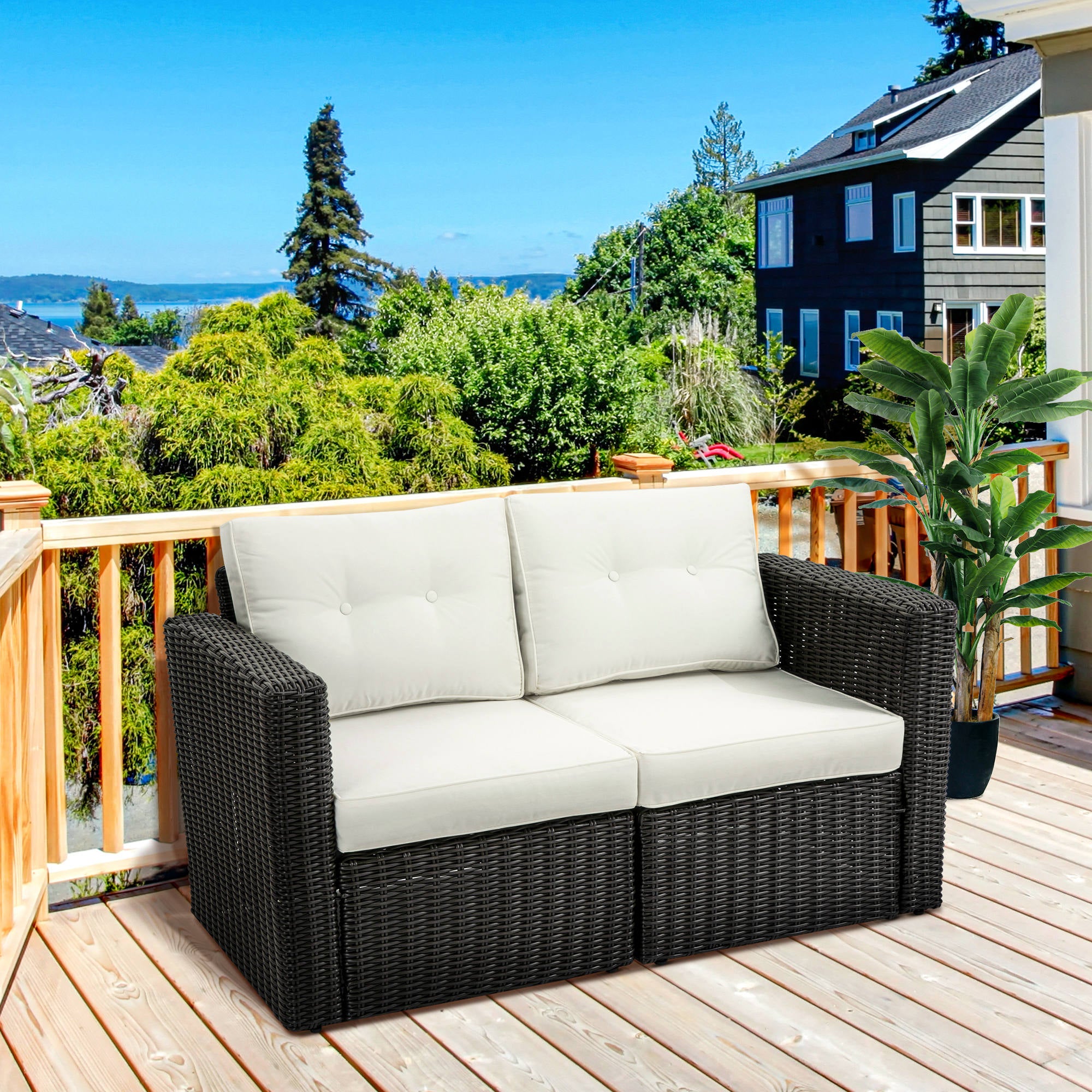 Pieces Patio Furniture Set