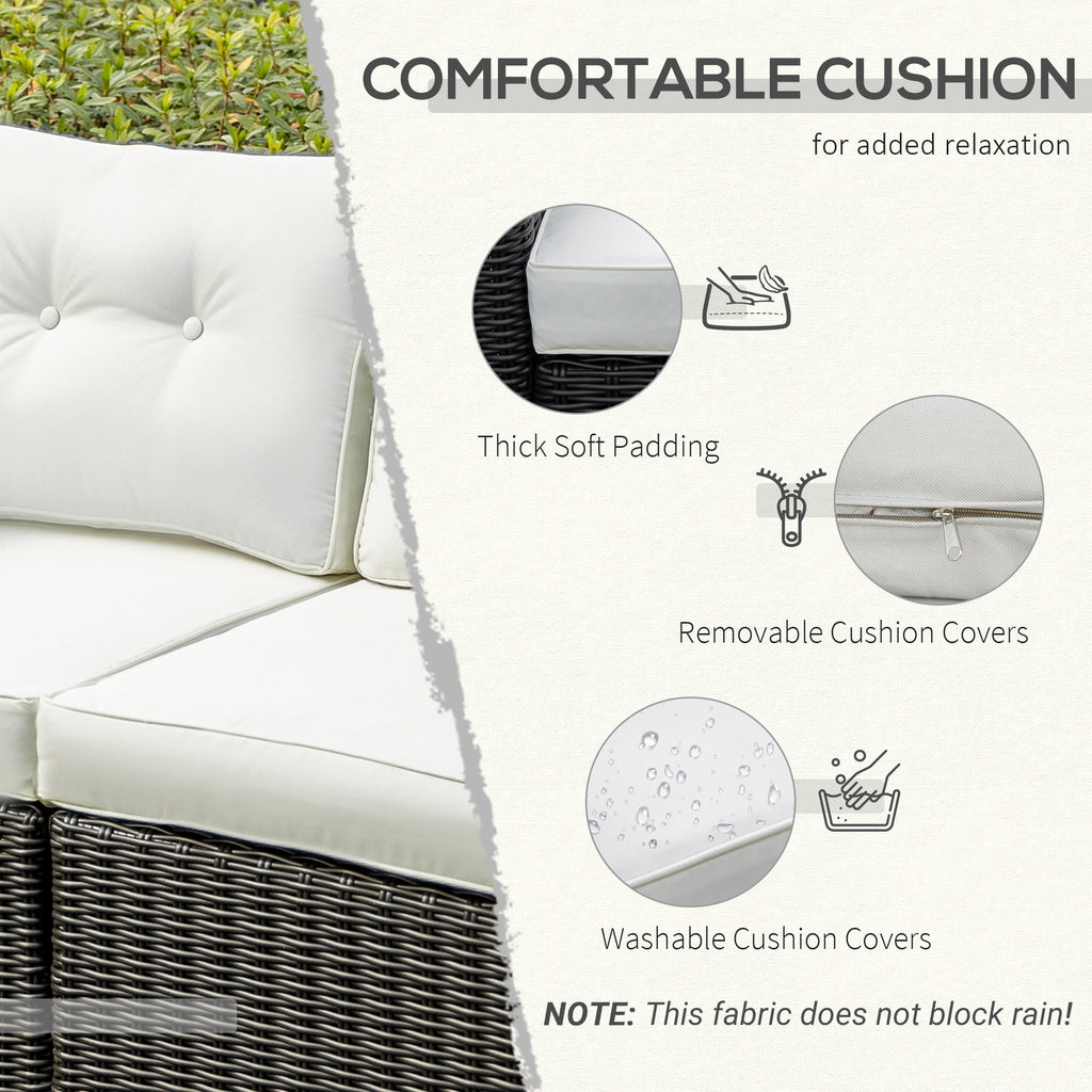 Pieces Patio Furniture Set