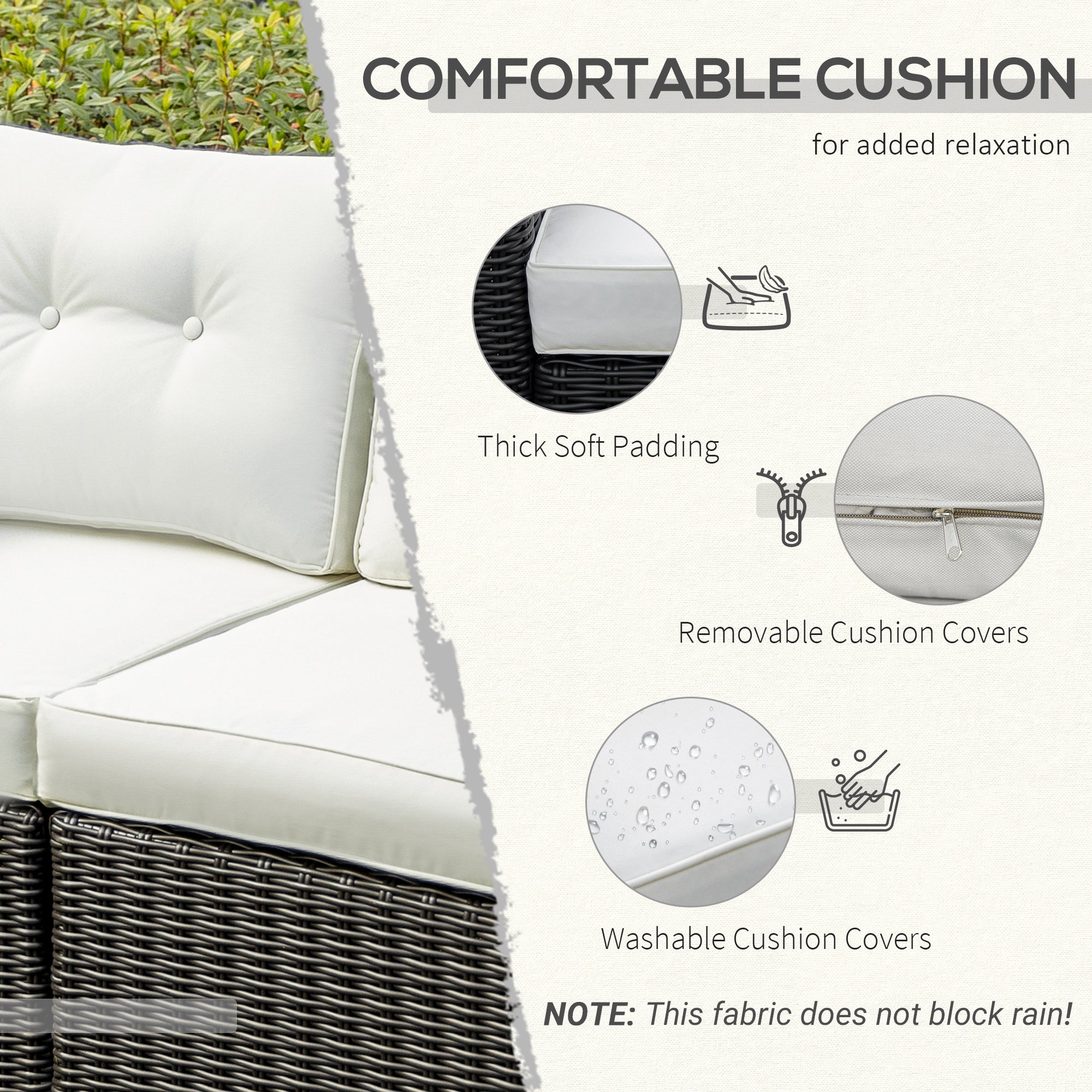 Pieces Patio Furniture Set