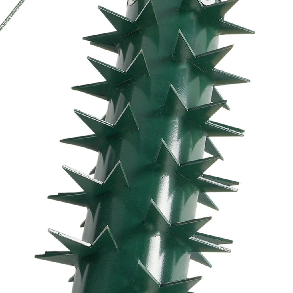 18in Lawn Aerator, Heavy Duty Rolling Aerator Lawn Tool, Manual Lawn Aerator Yard Aerator