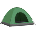 3-4 Person Camping Dome Tent Army Green