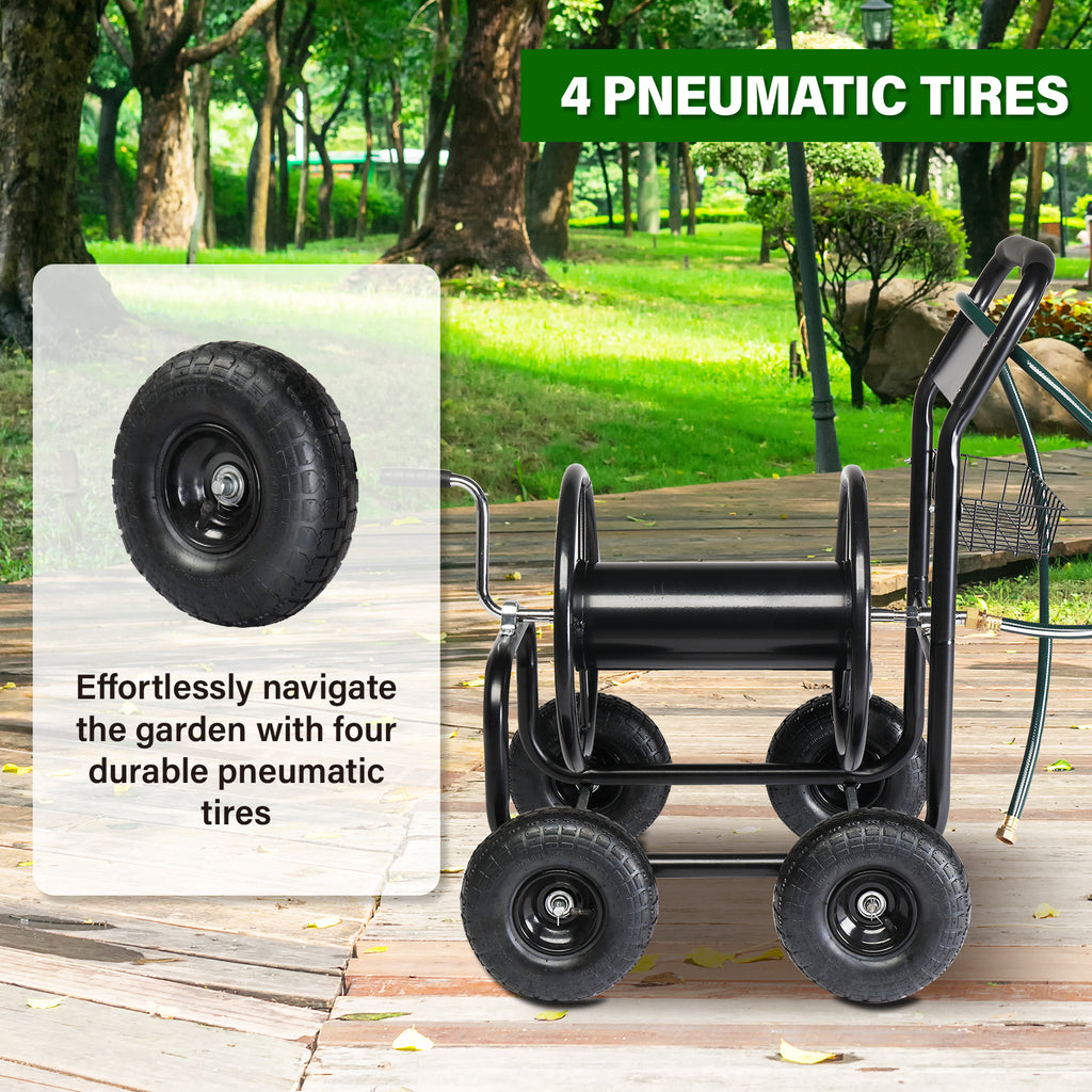 97*53*100cm Black Iron With Green Water Pipe Iron Spokes Water Pipe Truck
