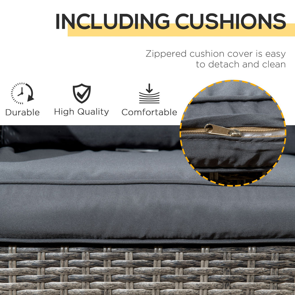 Rattan Sofa（Not Supported non-defective remorse returns）