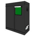 LY-120*60*150cm Home Use Dismountable Hydroponic Plant Growing Tent with Window Green & Black