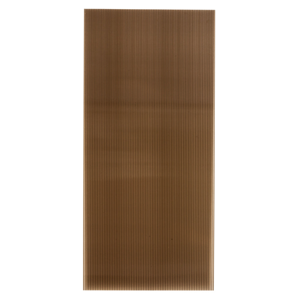 [Same Code：82632470]80*38in Household Application Door & Window Rain Cover Eaves Brown Board & Black Holder
